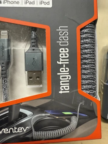 iPhone 14 13 12 11 X XR 8 Ventev Trenzado Alta Resistencia Carga Cables y Datos - Imagen 6 de 20