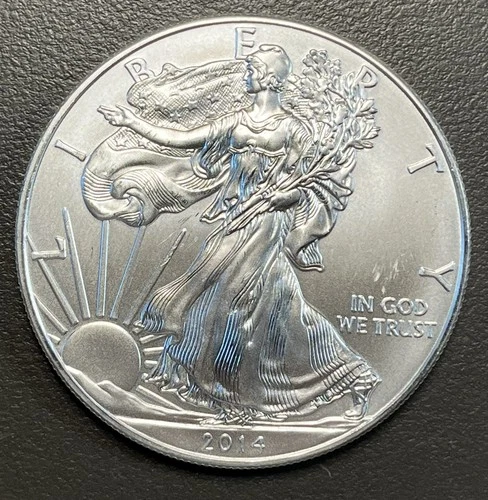 2014 American Eagle Silver Dollar / 1 oz .999 Silver / Uncirculated