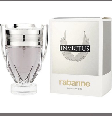 Rabanne Invictus Eau de Toilette Spray 3.4 oz for Men Fresh Designer Fragrance