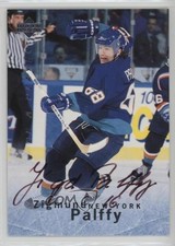 1995-96 Upper Deck Be a Player Auto Ziggy Palffy #S24 Auto s7f