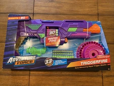 Aventure Force 33 Pcs Triggerfire Darts Rapid Blaster Shoots 80' NEW UNUSED
