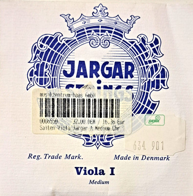 Jargar Viola I - Saite A Medium Chromstahl Nr. 6550