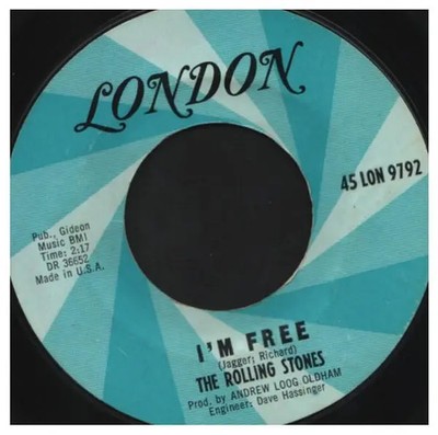 The Rolling Stones Get Off Of My Cloud Vinyl Single 7inch London Records