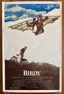 BIRDY 1984 1sh Movie Poster Matthew Modine Nicolas Cage 27x41