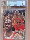 1996-97 Flair Showcase MICHAEL JORDAN ROW 0 BULLS #23 MINT 9