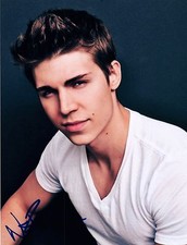 Nolan Gerard Funk Signed Autographed 8x10 Photo Glee Awkward Actor COA VD