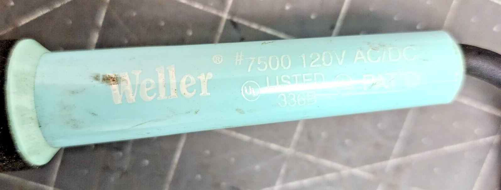 Weller 7500 Soldering Gun Handle with Iron 120V AC/DC [D1B6]