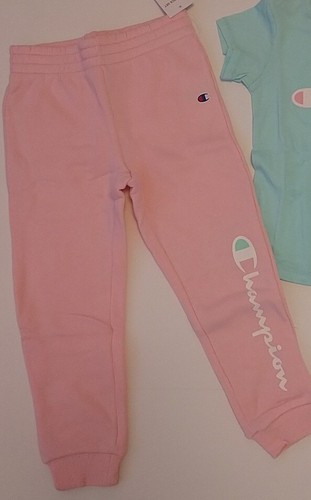 New! Girl's Champion Short Sleeve T-Shirt and Pants Outfit Size 5 6 6X - Picture 3 of 3