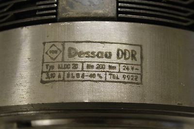 VEM Elektromagnet-Lamellenkupplung KLDO20 KLDO 20 Ø DM 50 mm TGL 9922/03 #LC4