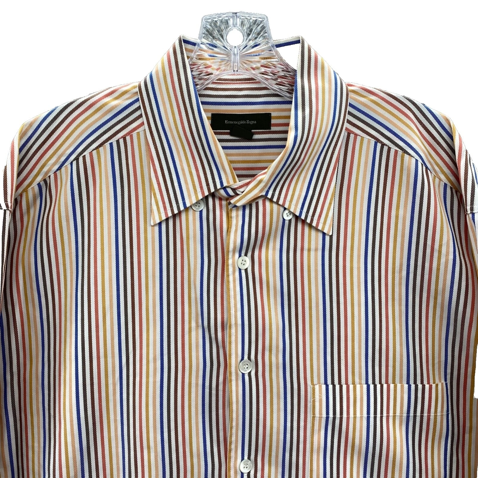 Size 2XL Ermenegildo Zegna Multicolor Shirts for Men