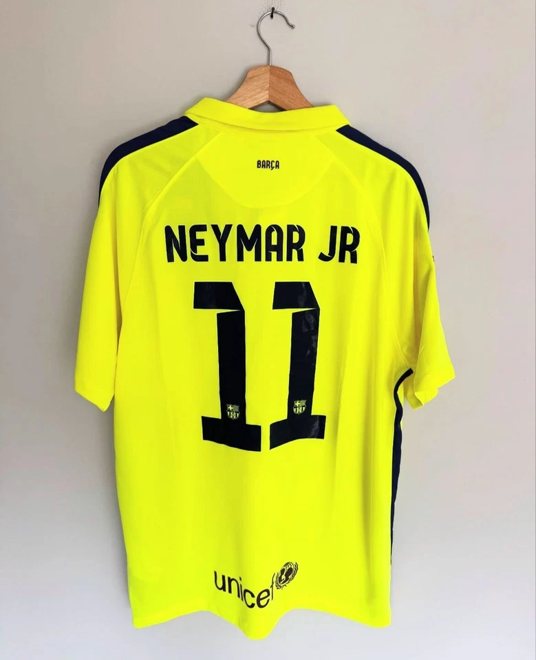 Camiseta Barcelona Retro 2014/2015 - Neymar Jr #11 Foto 2 de 3