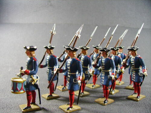 Soldats De Plomb Anciens CBG Mignot - Les Marins : 3 Matelots Au Feu - Occasion