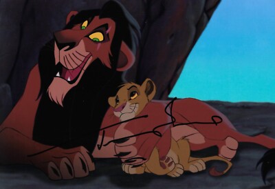 jeremy eisennarbe beim netten kleinen plaudern mit simba signiert 12x8 Foto