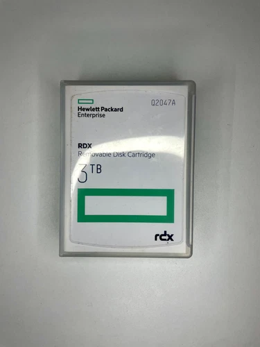 HPE Rdx 3tb Removable Disk Cartridge Hard Disk