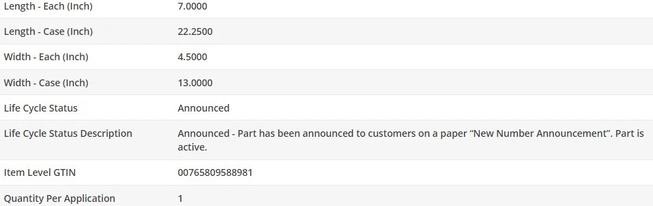 OEM Type Oil Filter WIX for CHEVROLET CHEVETTE 1981-1986 L4-1.8L - Image 4 of 4