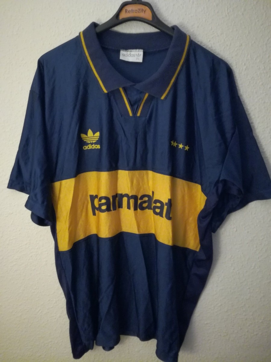 BOCA JUNIORS 1992-1993 Parmalat camiseta shirt trikot maillot