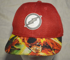 The Flash Justice League Boys Youth Hat Cap Meshback Strapback