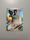 2021-22 Topps Chrome OTE Jean Montero Chrome Auto Refractor RC SP