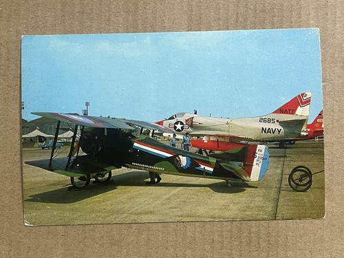 Postcard New Jersey McGuire Air Force Base Military Navy Planes Indian Head