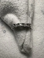 Sterling Silver Diamond Accent Ring