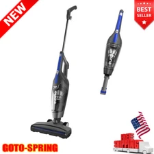 Corded Stick Vacuum Cleaner Powerful Suction Carpet Hard Floor Cleaning Portable