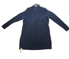 Charter Club turtleneck knitted dress long sleeve size Large  Knee lenght   D133