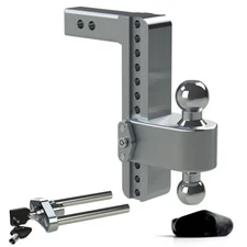 Weigh Safe LTB10-2 Adjustable Ball Mount Model 180 - 10" Drop 2" Shank