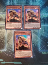 Yugioh - Crusadia Leonis OP12-EN005 NM Unlimited Super Rare x3
