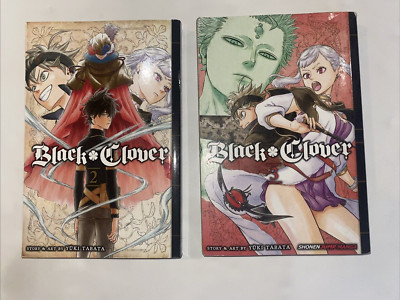 Black Clover #2 & #3 Manga Books