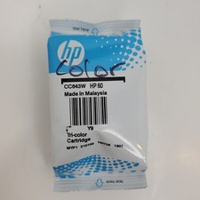 GENUINE HP 60 Tri Color Ink Cartridge HP CC643WN 