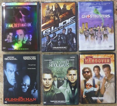 ASSORTED DVD'S - YOU CHOOSE THE DVDS / MOVIES YOU WANT - $2.50 EACH