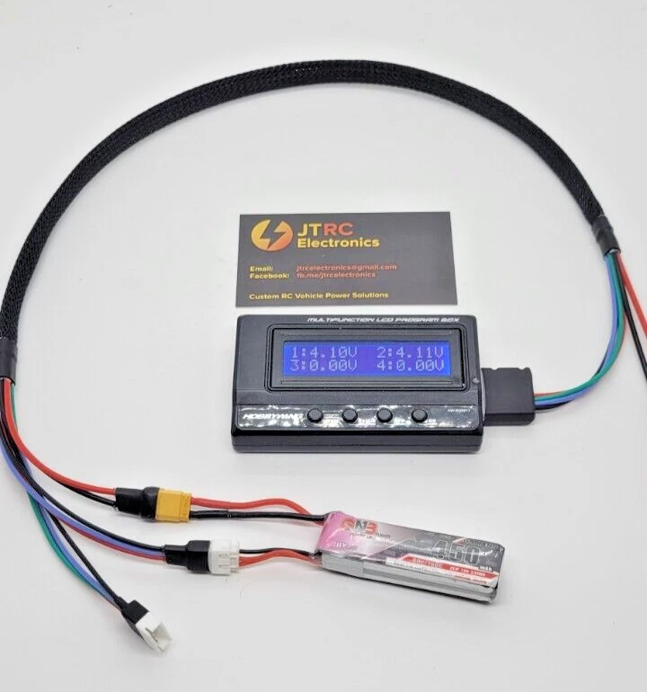 xt30 2S/3s Battery Charge Cable Balance and storage XT60 - Image 2 of 2