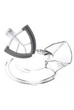 Flex Edge Beater + Pouring Shield for KitchenAid 4.5-5 Quart Flat Beater