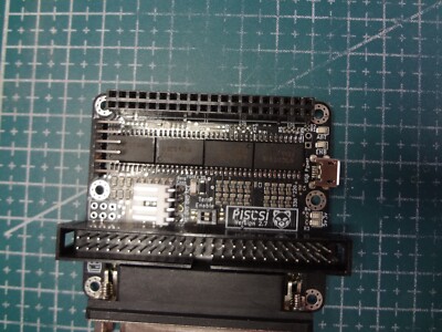 PiSCSI V2.7 Top mounted 40 pin header for Raspberry Pi Zero 1 & 2   Brand New!