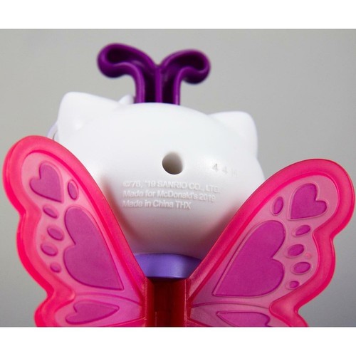 McDonalds Happy Meal Spielzeug Sanrio Hello Kitty #5 Schmetterling 2019 - Bild 6 von 6