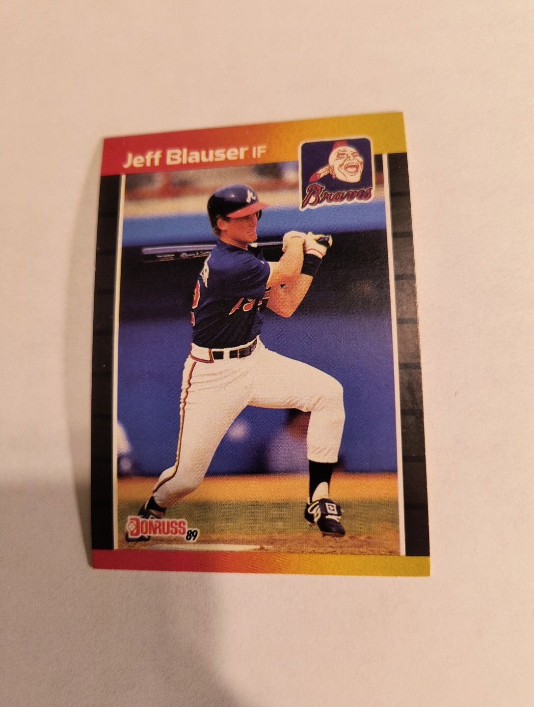 JEFF BLAUSER 1989 DONRUSS #592 FREE SHIPPING 