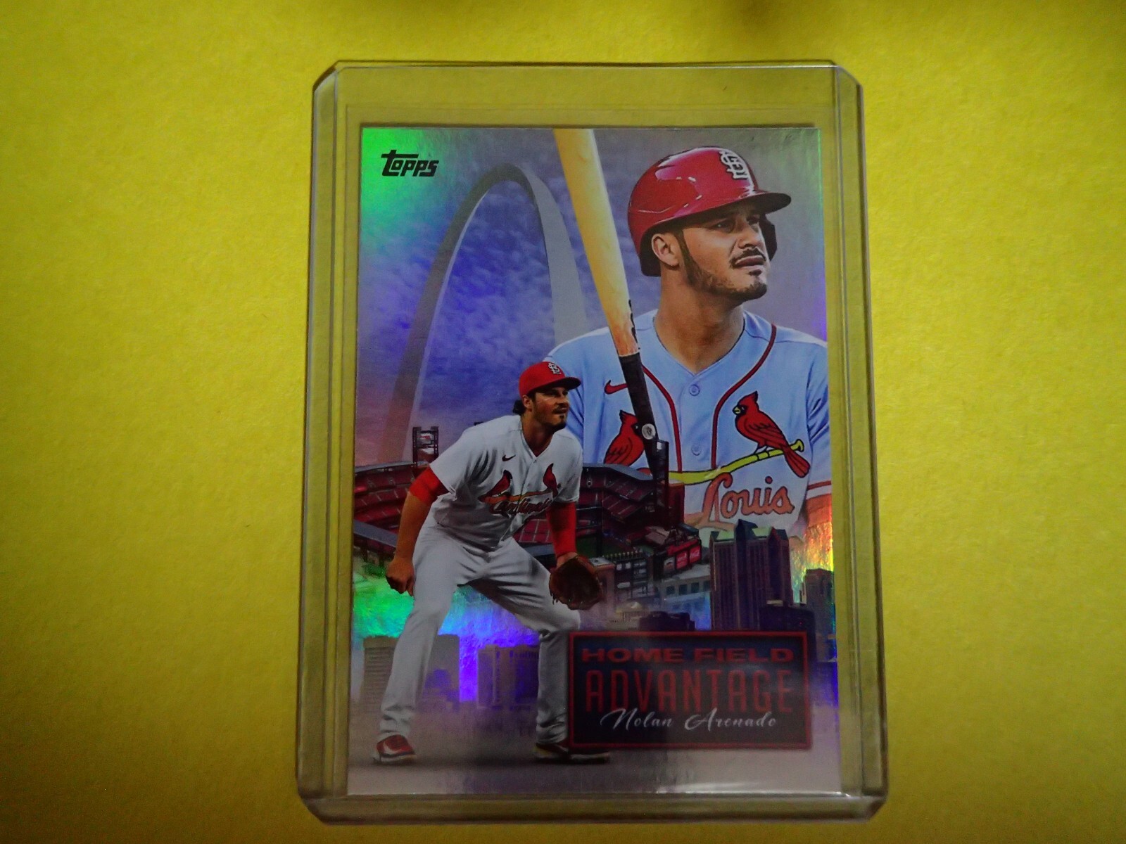 2024 TOPPS HFA-5 NOLAN ARENADO HOME FIELD ADVANTAGE