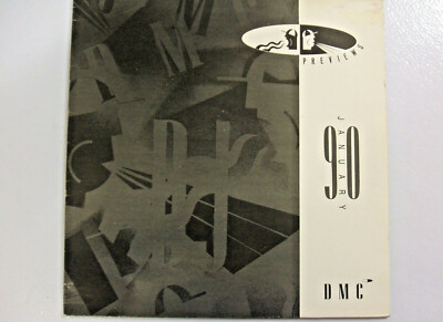 Disco Mix Club the January '90 Previews DMC 84/3 12 '' LP - L9504 M/VG