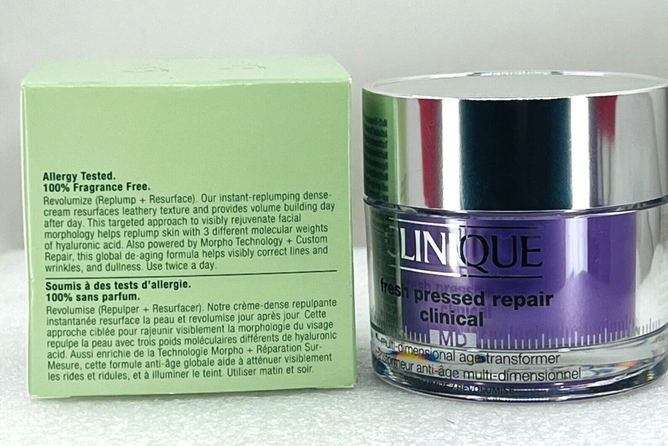 Clinique Fresh Pressed Repair MD Multi-Dimensional Age 1.7 OZ NUEVO EN CAJA Foto 3 de 4