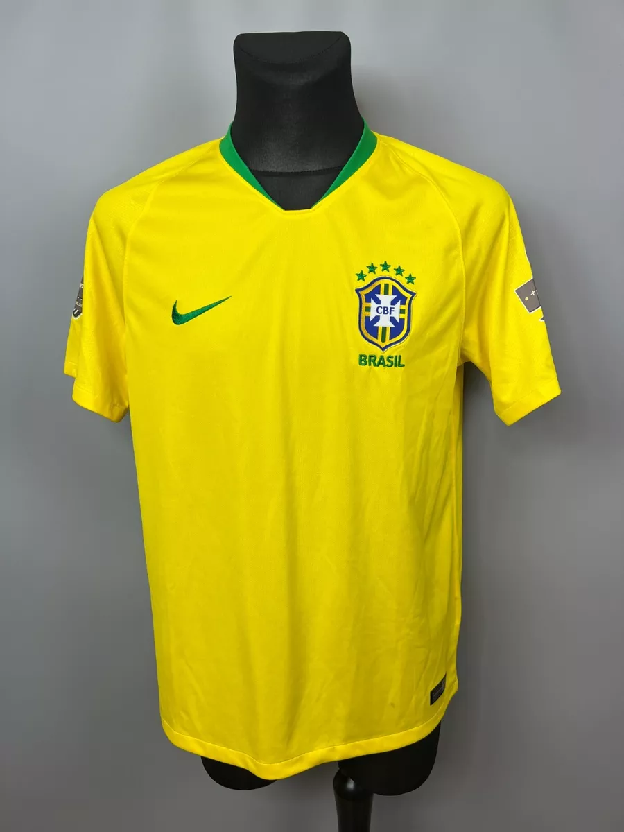 BRAZIL 2018 2019 HOME SHIRT BRASIL FOOTBALL SOCCER JERSEY NIKE 893856-749  SIZE L