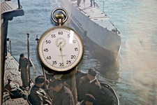 A.Schuchmann Wilhelmshafen U-Boot Torpedo-Stoppuhr Reichsmarine WW1 WK1