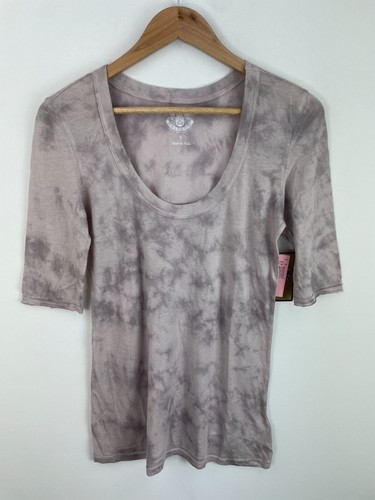 Time And Tru Damen T-Shirt – Rosa, Gr. L – Kurzarm, Basic, 100 % Baumwolle – Neu Mit Etikett