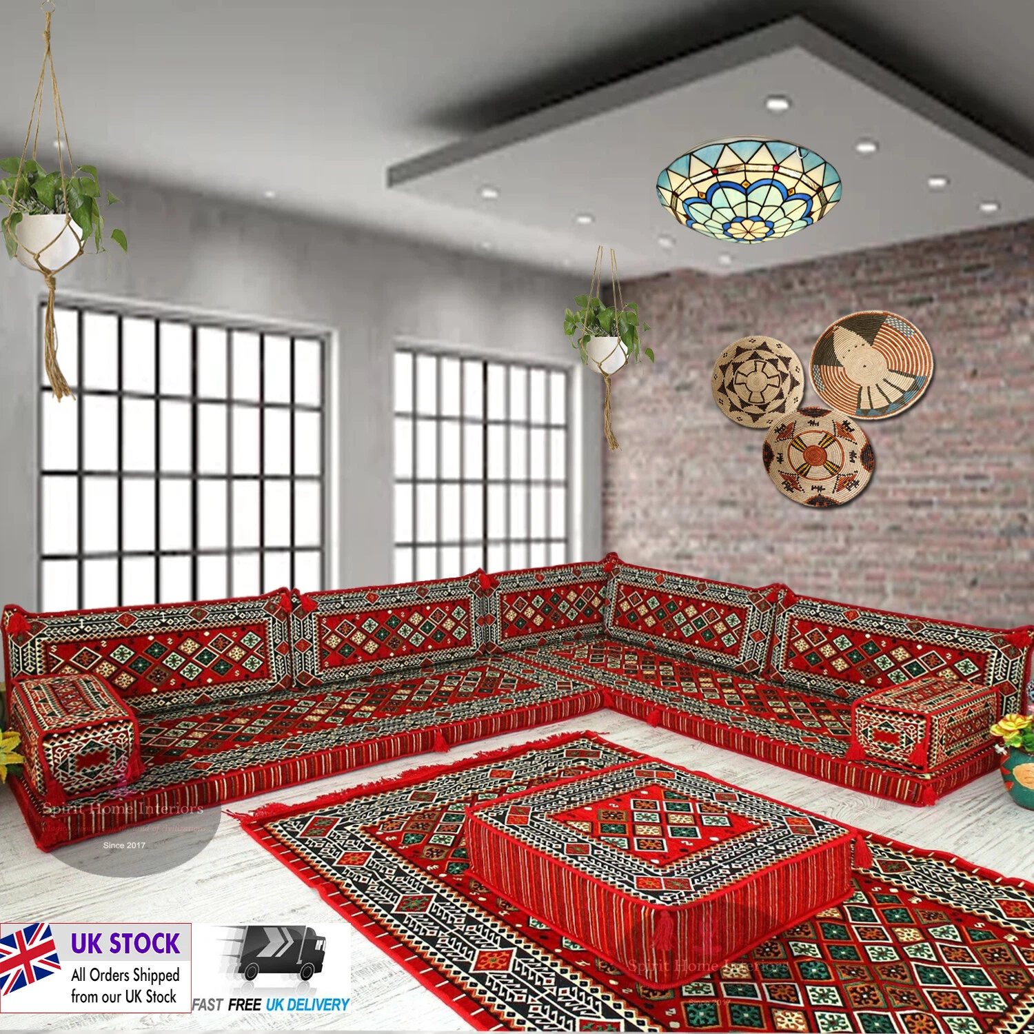 Arabic floor seating,majlis,corner floor sofa,floor cushions,rug,pouffe,ottoman
Opens in a new windo