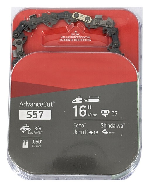 Oregon S57 16 Inch Chainsaw Chain Echo John Deere Mastercraft Shindaiwa