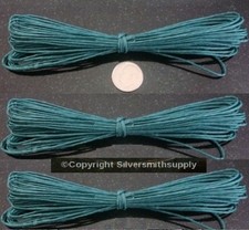 3 Rolls hemp beading cord 90' green .5-1mm 27 meters create necklaces lace m081b