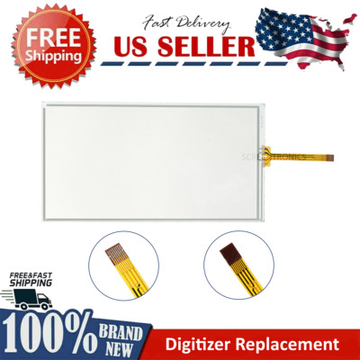 Touch Screen Glass Digitizer For Select TOYOTA Vehicles 2014 - 2019 Radio 6.1''
