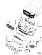 Calandre Jaguar XF