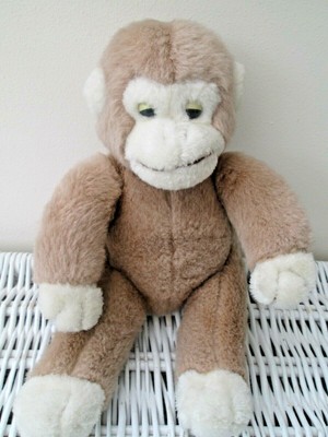 brown monkey teddy