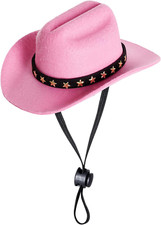 Pet Cowboy Costume Cosplay Cap Halloween Costumes for Dogs Cat Pet Party Decorat