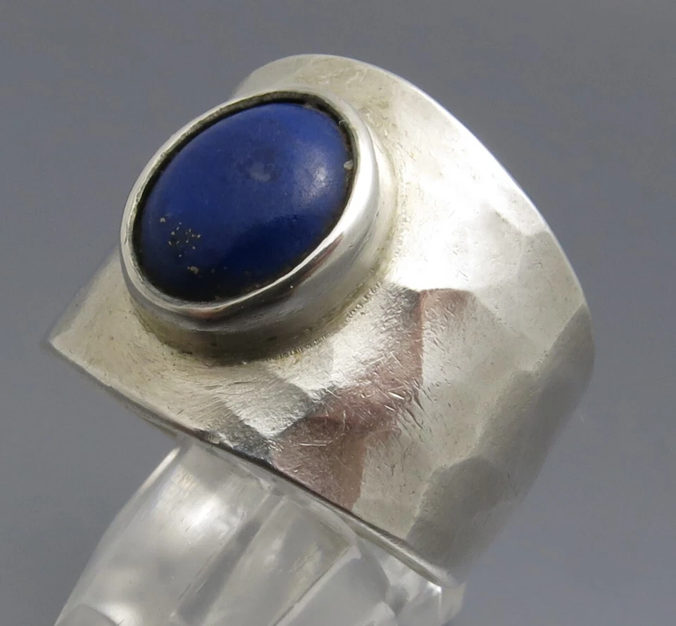 REIF-DESIGN - ANTIK STYLE LAPIS RING - 999 FEINSILBER - Bild 4 von 4